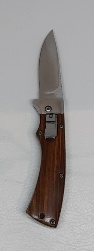 Herbertz Springmesser,rostfreiem 440er Stahl Griffschalen aus Cocobolo,Klingenlänge 7,5cm 