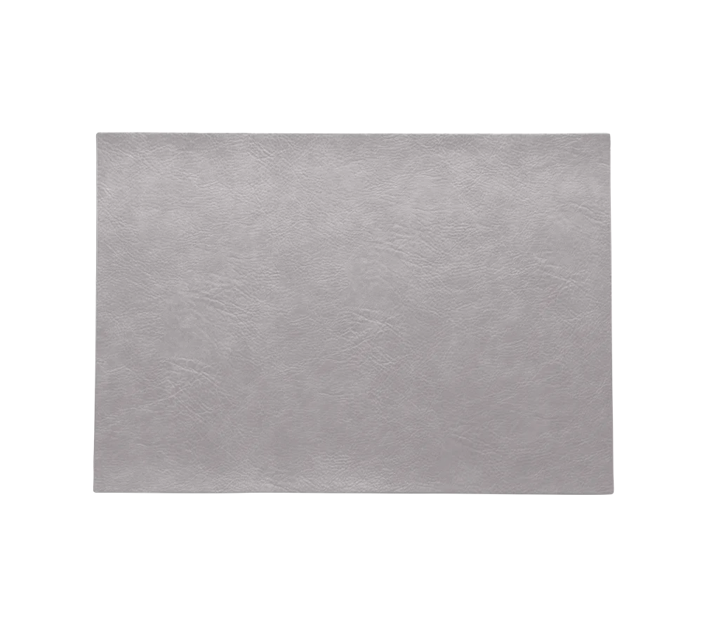 Tischset, silver cloud 46 x 33 cm vegan leather, aus PU 