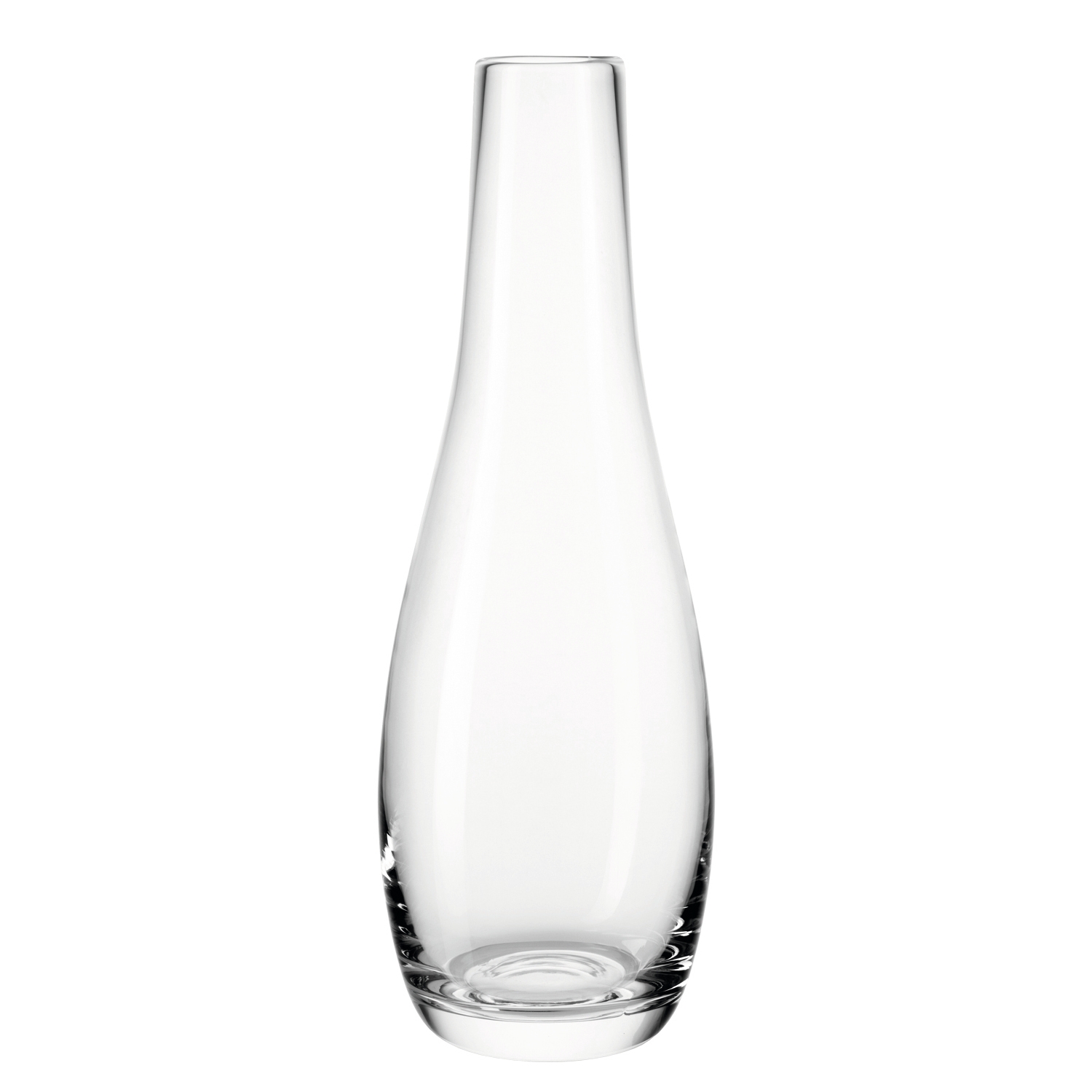 Solifleur Vase 32cm Giardino   Klarglas stabiler Eisboden  