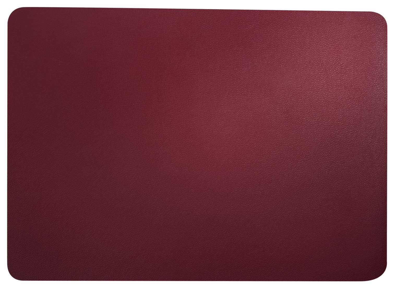  leather optic fine Tischset, magnolie  Breite: 33cm Länge: 46cm  rot PVC - Lederoptik 