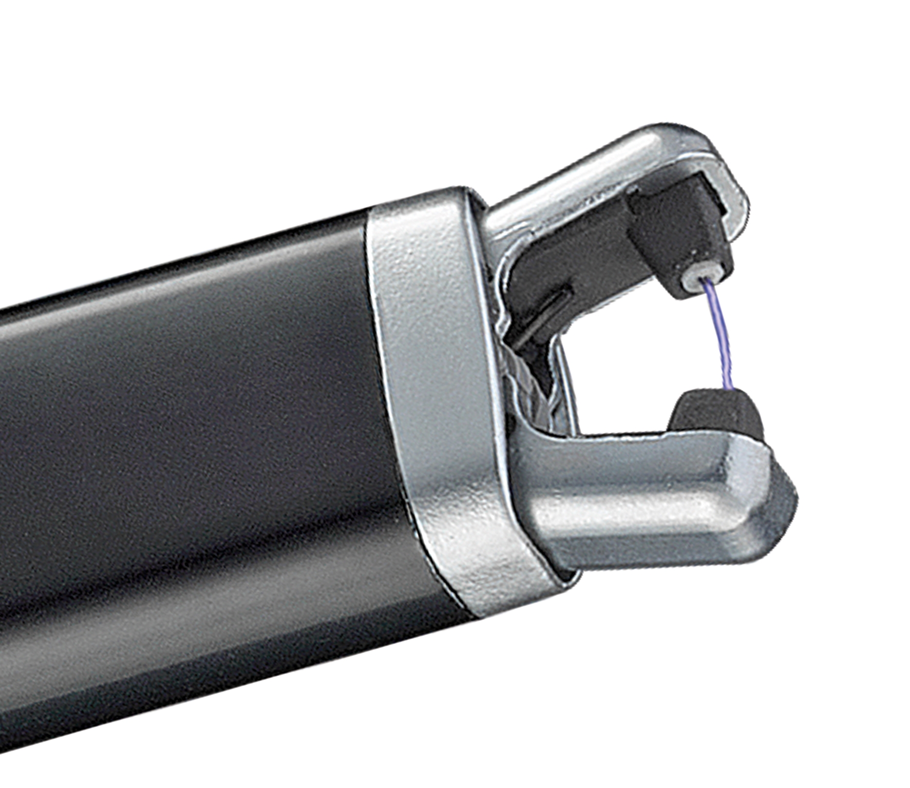 Lichtbogenfeuerzeug ARC, elektrisch 20cm lang sturmsicher  + aufladbar mit USB-Kabel, sichere Handhabung