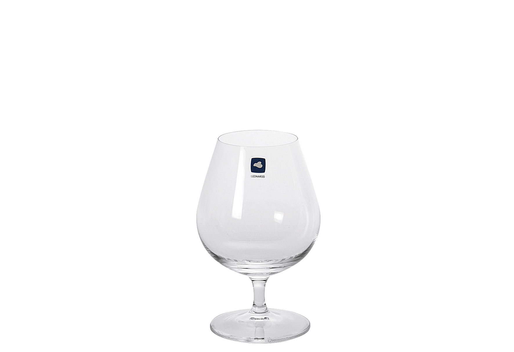  Cognacglas   Ciao+    Maße: 13,5 x 9 x 9 cm (HxBxT) 