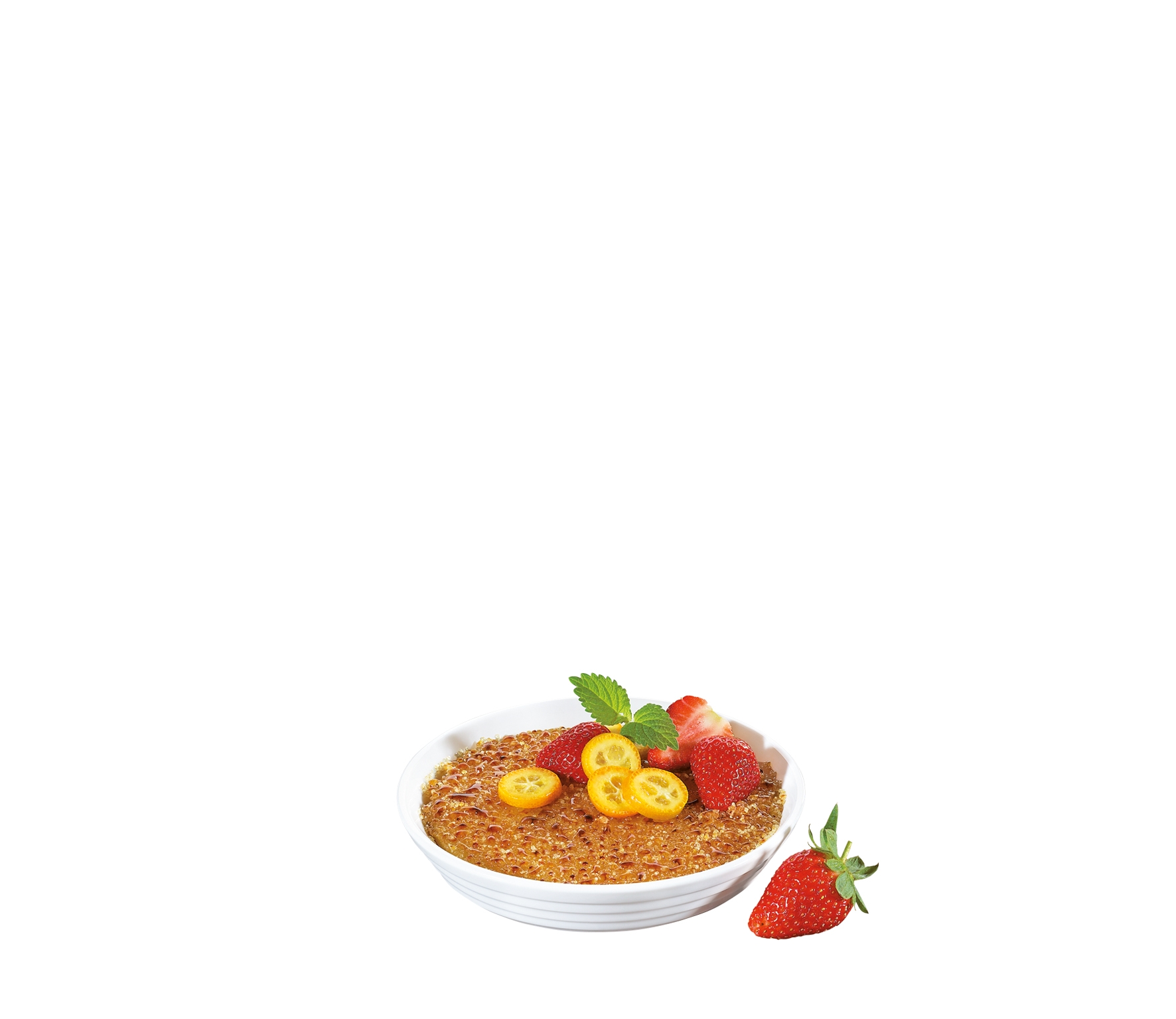 Crème Brûlée Schälchen BURGUND Ø: 14,8 cm  auch für mediterrane Snacks 