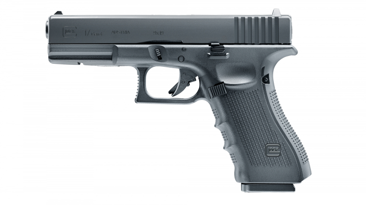 Glock 17 Airgun 4,5mm, CO2, 3,0 Joule Steel BB&#180;s, 18 Schuss Magazin 