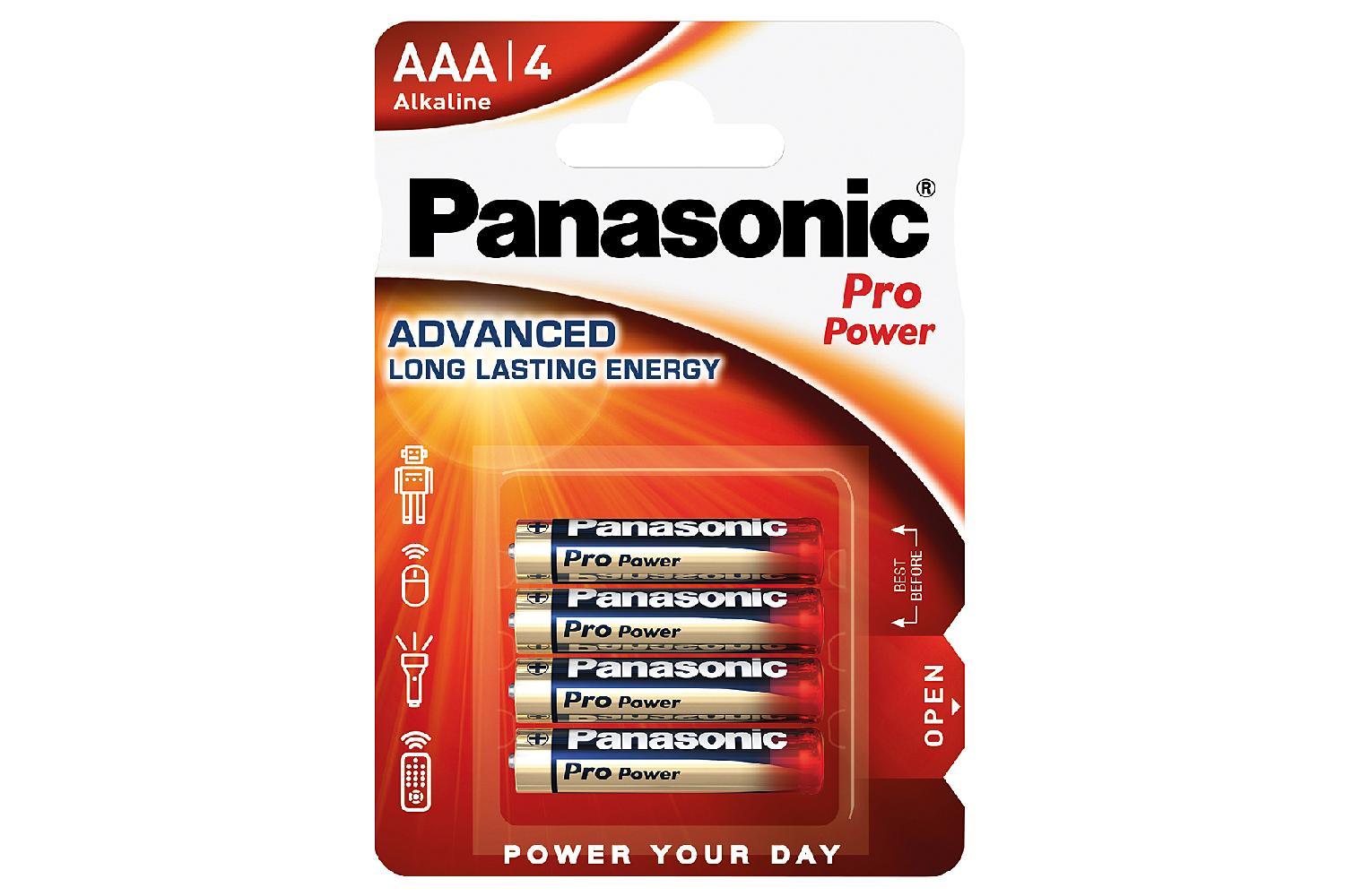 PANASONIC Batterie ProPower AAA pro Stück 