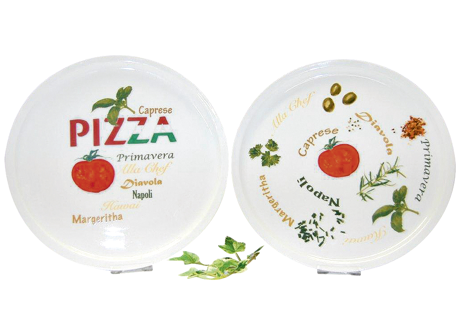 Pizzateller Pizza sortiert Stück Ø 30 cm spülmaschinenfest und mikrowellengeeignet  
