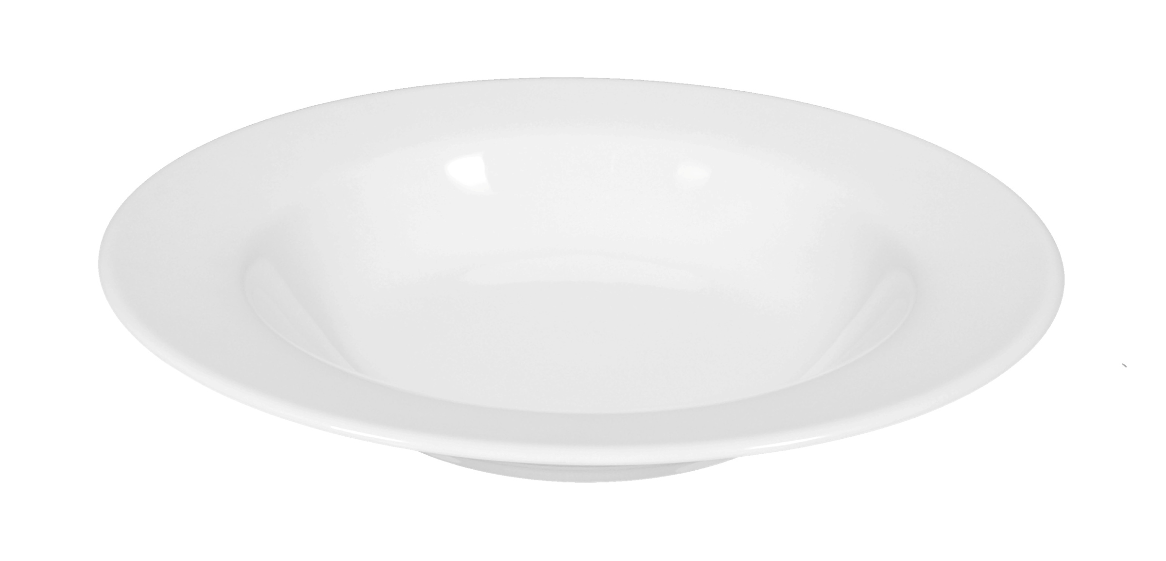 Rondo / Liane Suppenteller 23 cm weiß Schlichte Eleganz und fein weißes Porzellan 
