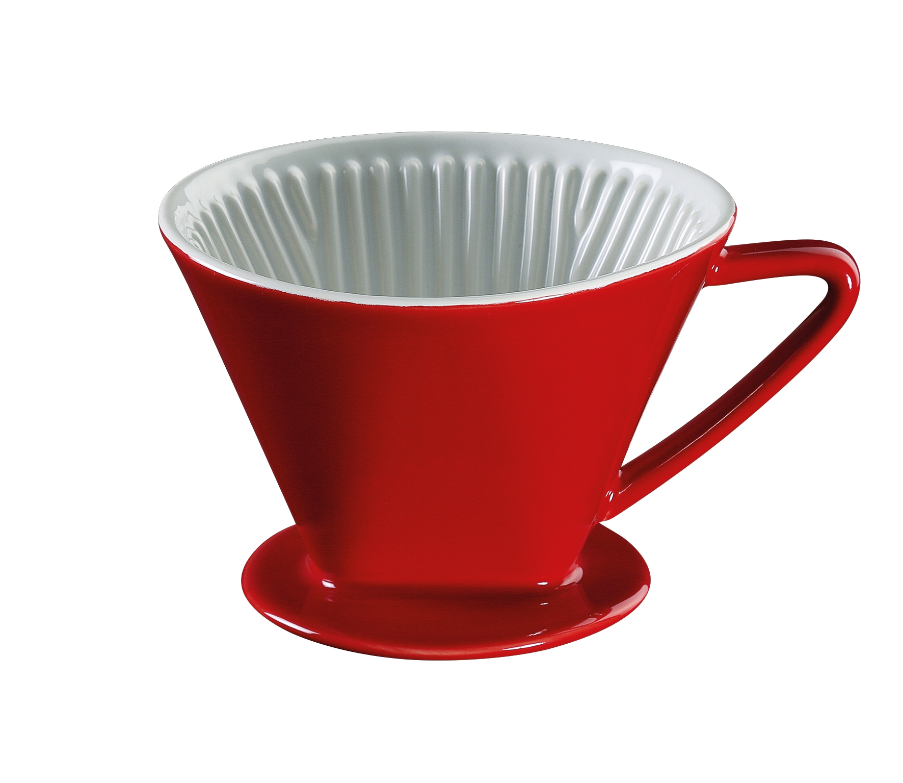 Kaffeefilter Gr. 4 amarena robuste Keramik + für volles Aroma  