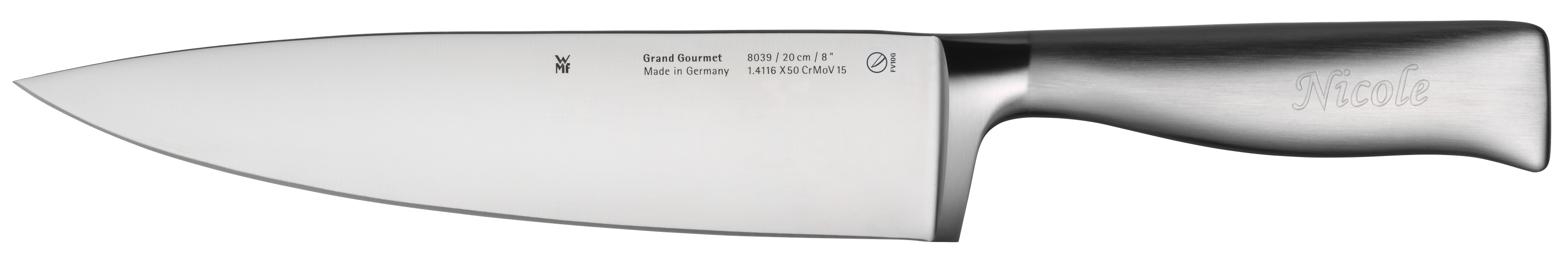 Grand Gourmet Kochmesser, 20 cm Geschmiedete Klinge,Performance Cut Technologie 