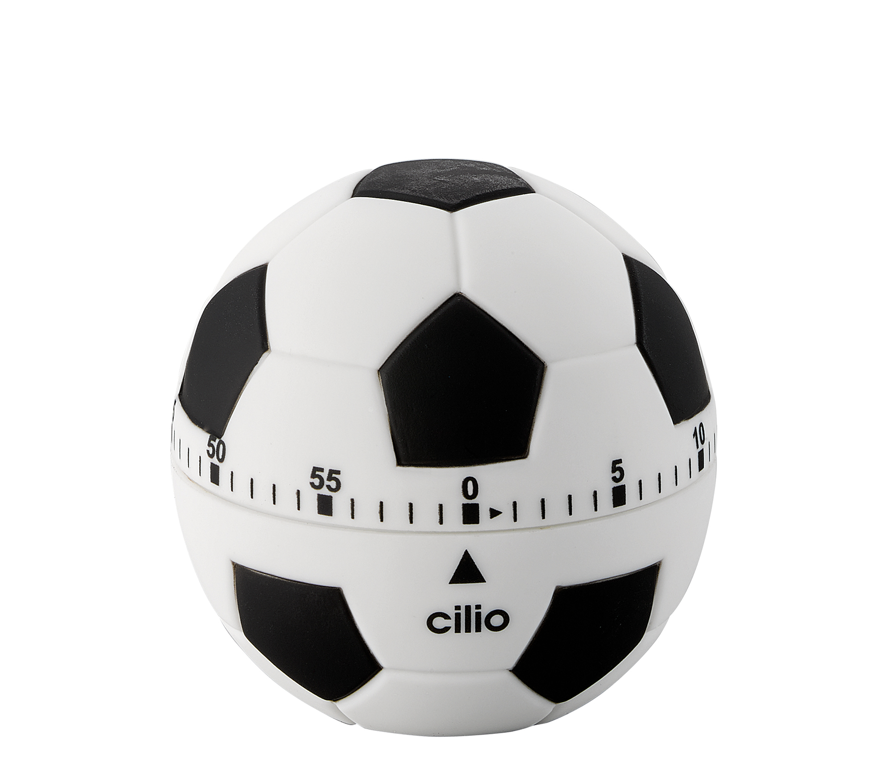 Timer Calcio Hochwertiger Kunststoff, Ø 7 cm, Höhe 6,5 cm 
