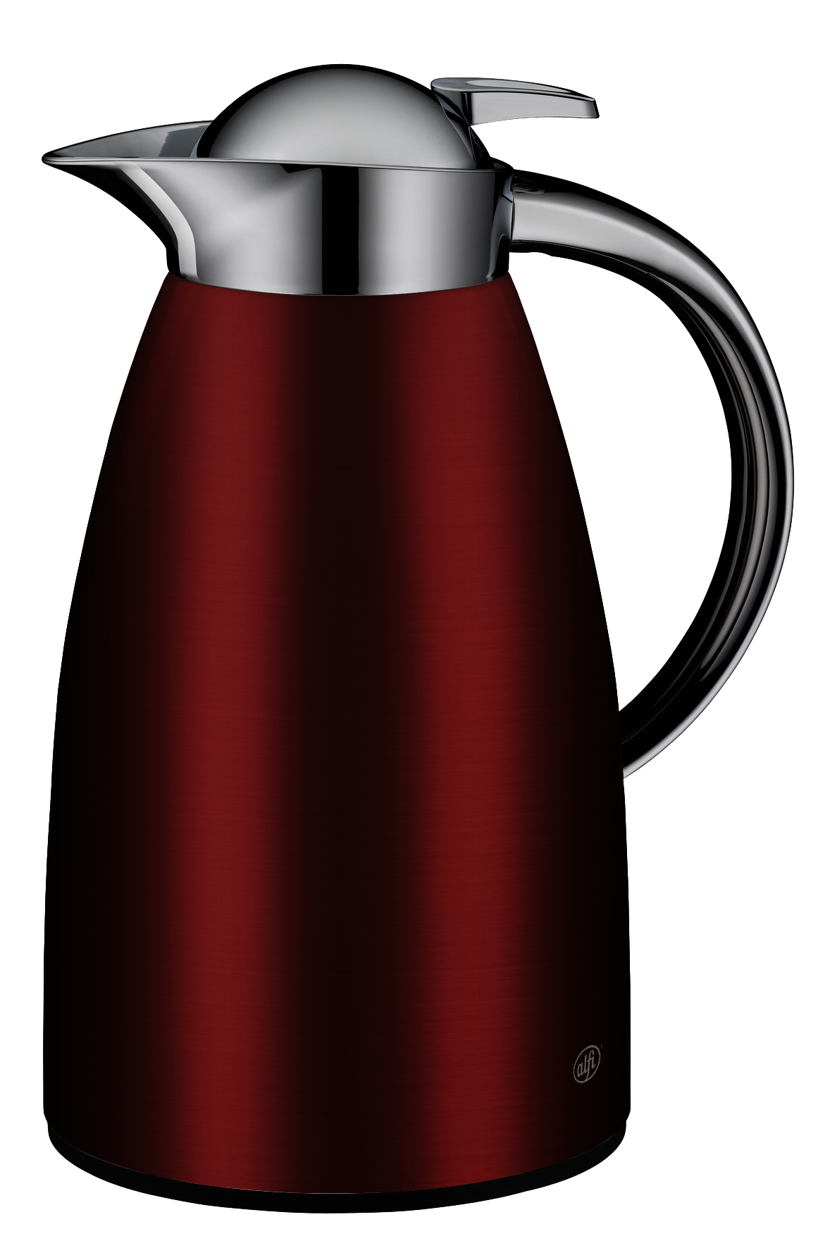 Isolierkanne SIGNO satin red 1,0 l für Kaffee oder Tee 