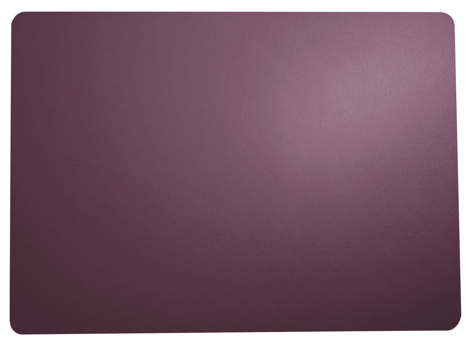 leather optic fine Tischset, plum  Breite: 33cm Länge: 46cm  lila PVC - Lederoptik 