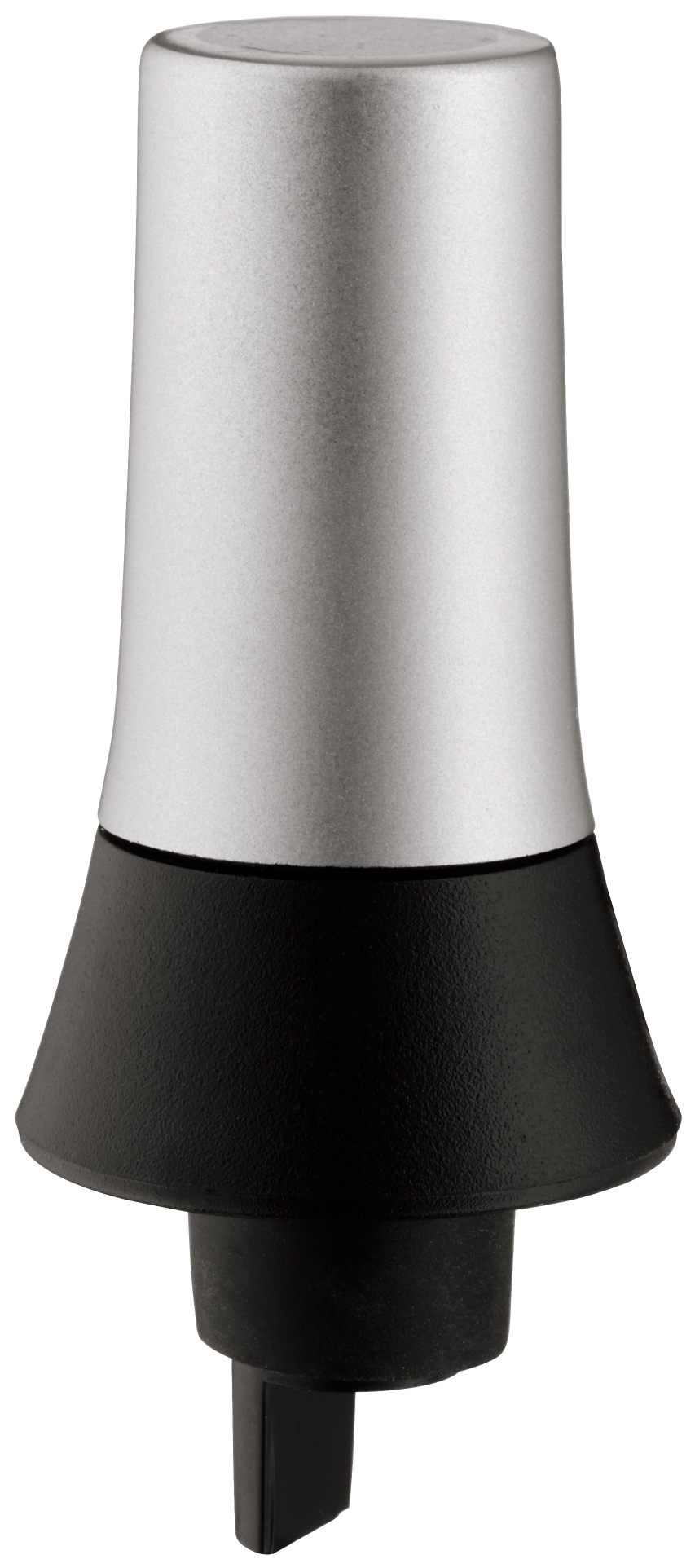 Weinausgießer Clever & More Weinverschluss mit Ausgießer,Edelstahl/Kunststoff schließt luftdicht ab,sorgt für eine lange Frische