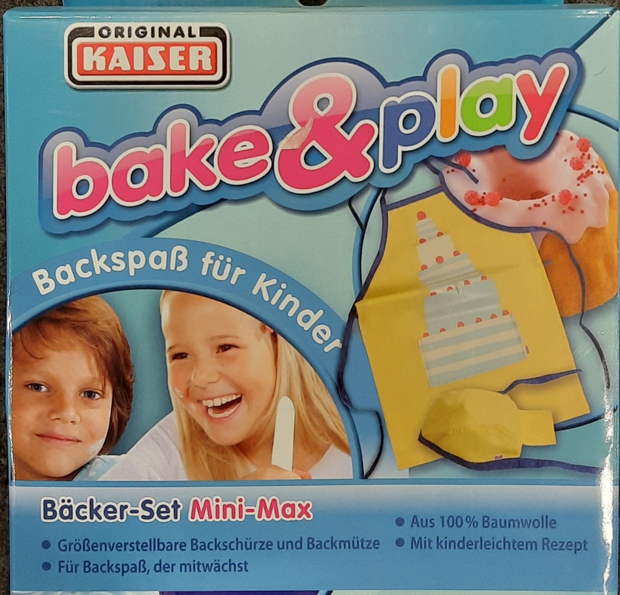 Bäcker-Set Mini-Max, 2-teilig Bake & Play 