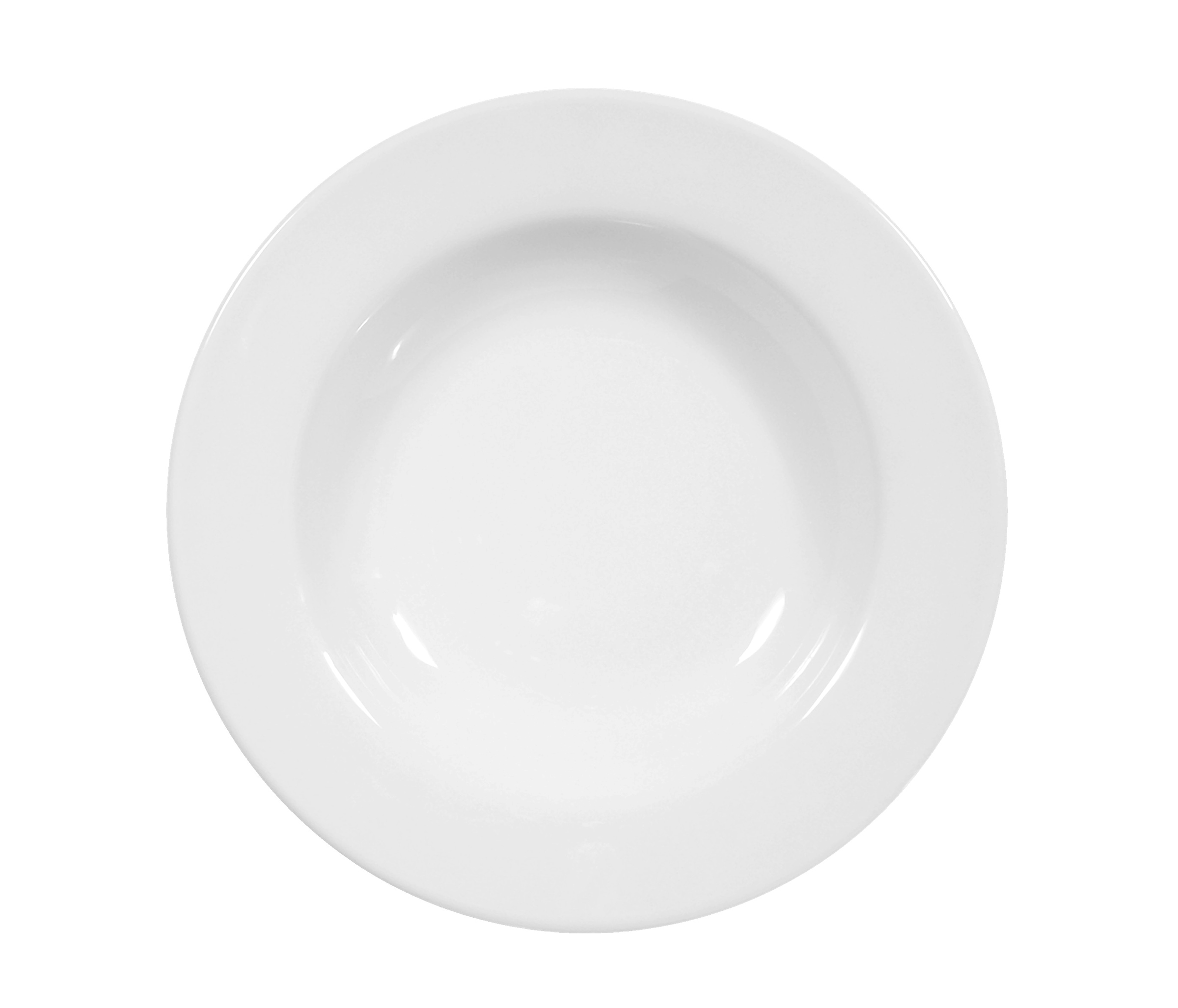 Rondo / Liane Suppenteller 23 cm weiß Schlichte Eleganz und fein weißes Porzellan 
