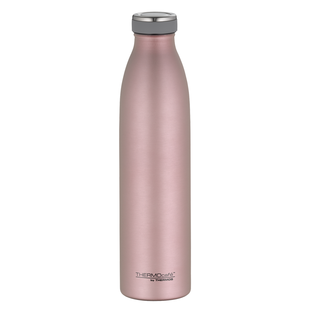 TC Bottle Isolier-Trinkflasche 0,75l roségold matt,gummierter Drehverschluss 