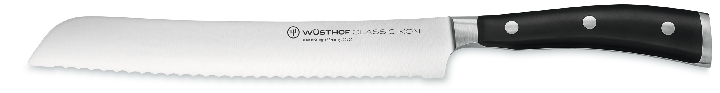 Brotmesser 20 Cm Classic Ikon 4166 geschmiedete Klinge,Spezialkunststoff genietet  
