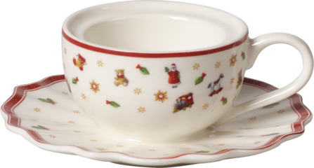 Toy's Delight Decoration Teelichthalter Tasse  Porzellan 