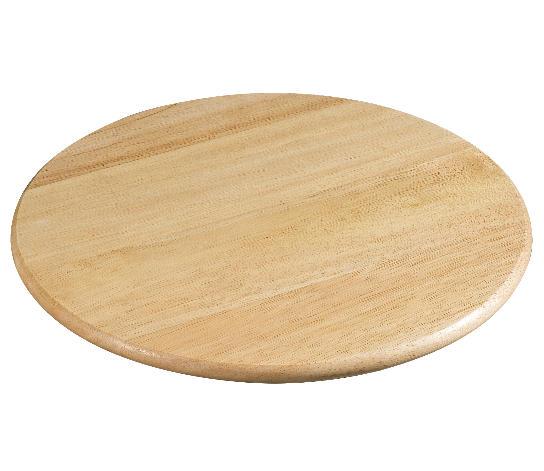 Drehplatte 35cm  ideal für große Runden  + schönes Gummibaumholz  