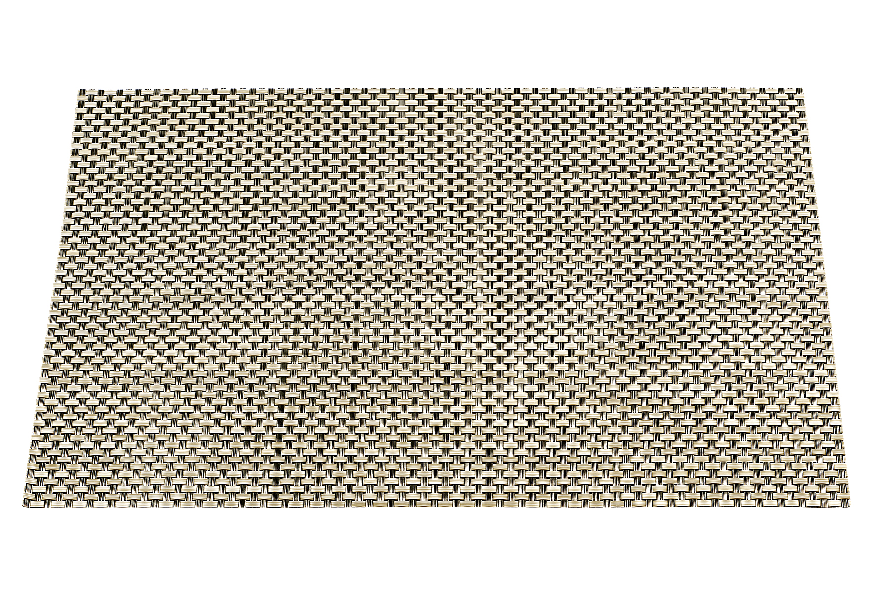 Tischset, grau natur PVC Breite: 33cm Länge: 46cm  