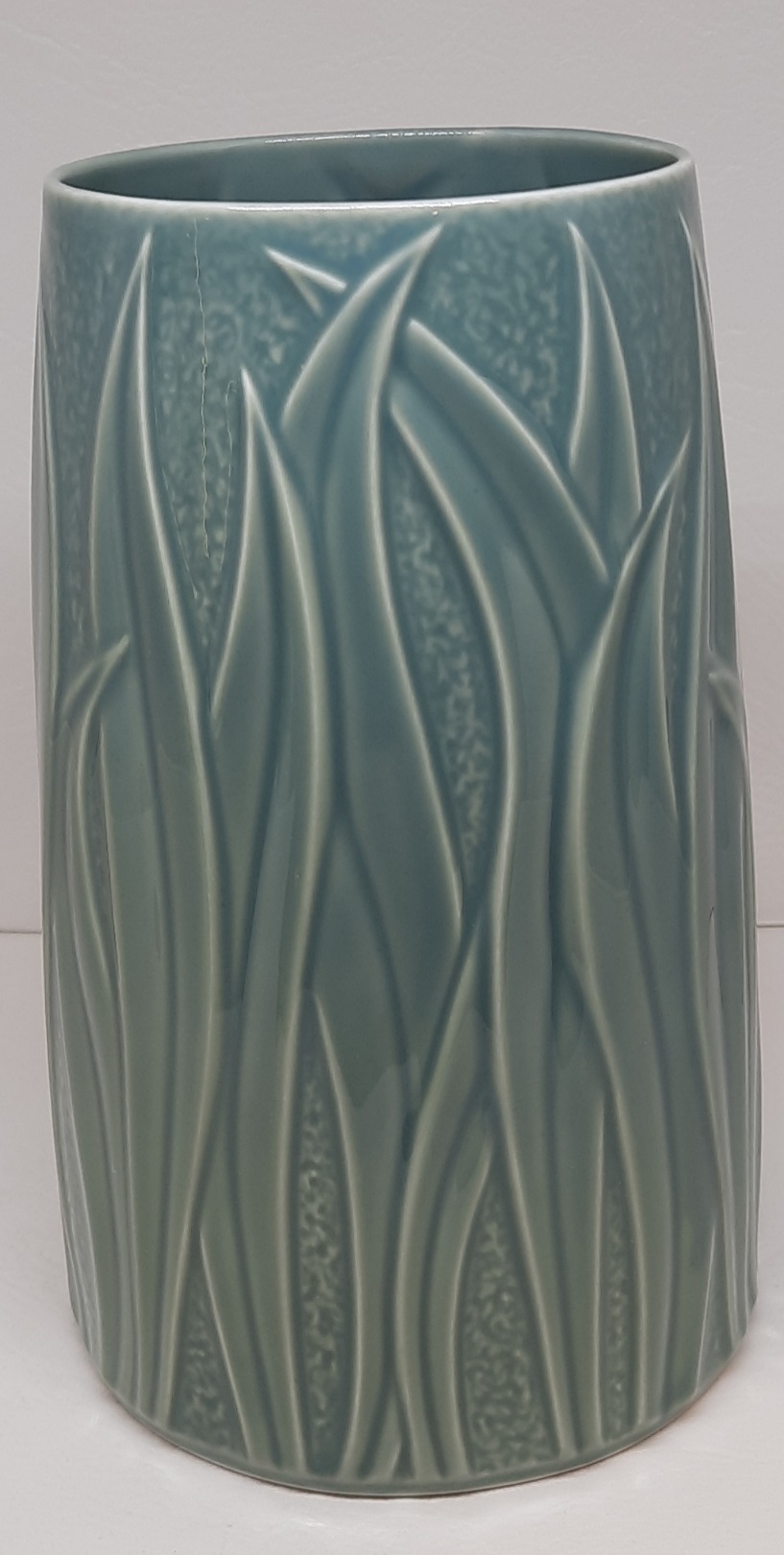 Vase Gramina 19cm salbeigrün 