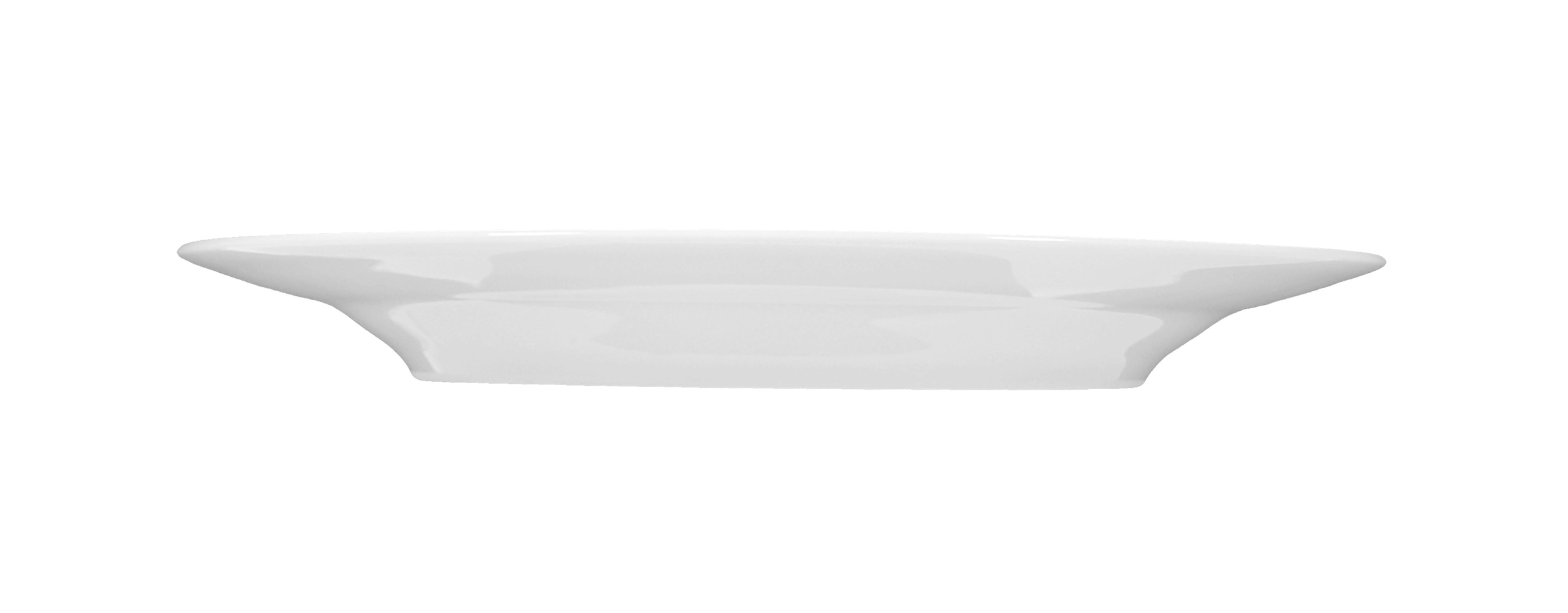 Rondo / Liane Frühstücksteller 20 cm weiß Schlichte Eleganz und fein weißes Porzellan 